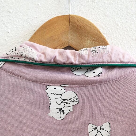 MORIAH ELIZABETH Me Girls Doodle Short Sleeves Pajama Set Size Medium - Picture 4 of 12